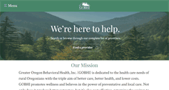 Desktop Screenshot of gobhi.org